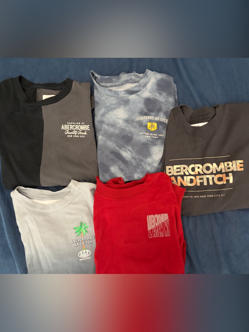 Abercrombie Kids Graphic Crewneck Shirt - Multicolor
